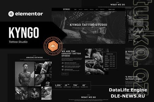 ThemeForest - Kyngo - Tattoo Studio Elementor Template Kit/39744233