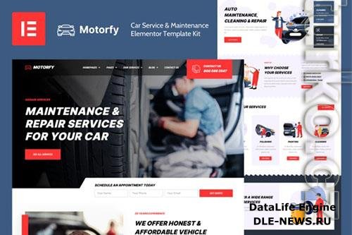 ThemeForest - Motorfy - Car Service & Maintenance Elementor Template Kit/39740958