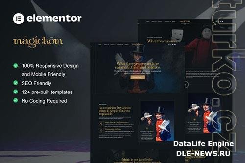 ThemeForest - Magickom - Magician Elementor Template Kit/40624671