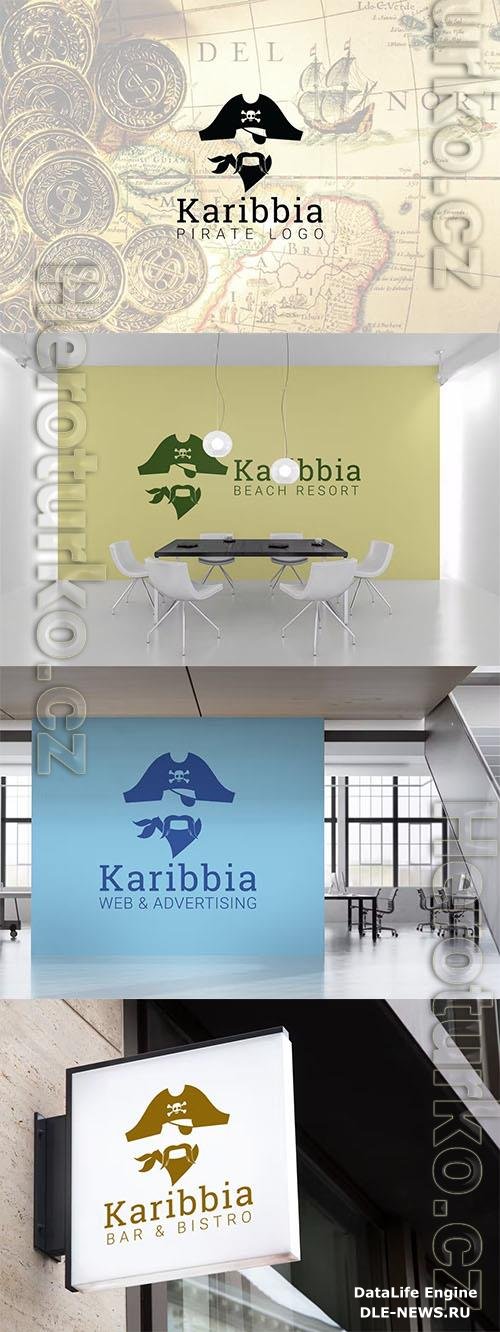 Karibbia Pirate Logo