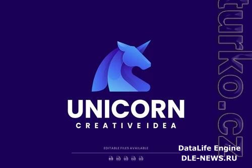 Unicorn Gradient Logo