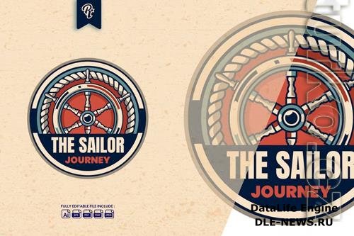 The Sailor Badge Logo