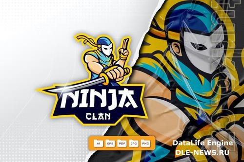 Ninja Mascot Logo Design