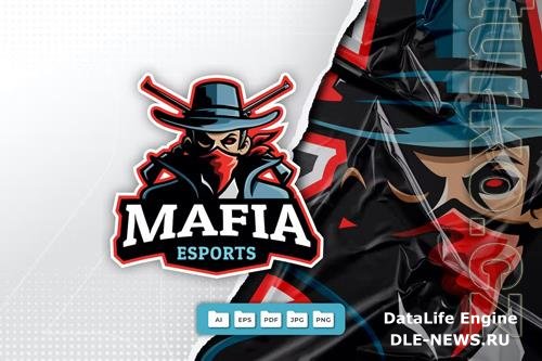 Mafia Mascot Logo Design vol 2