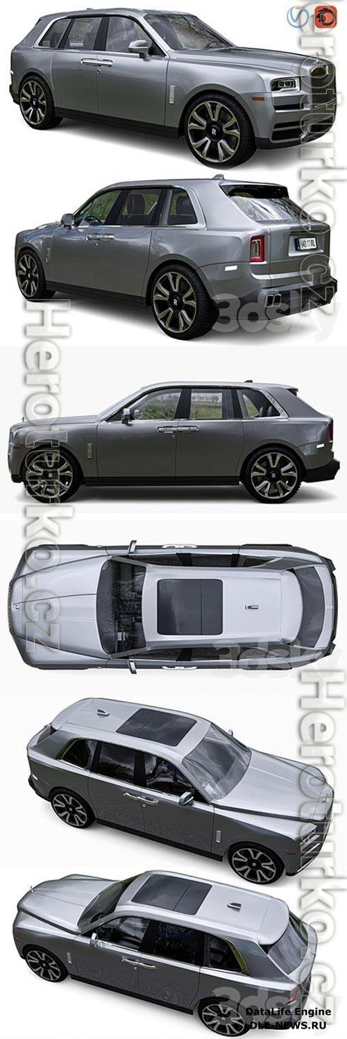 Rolls royce cullinan 3D Models