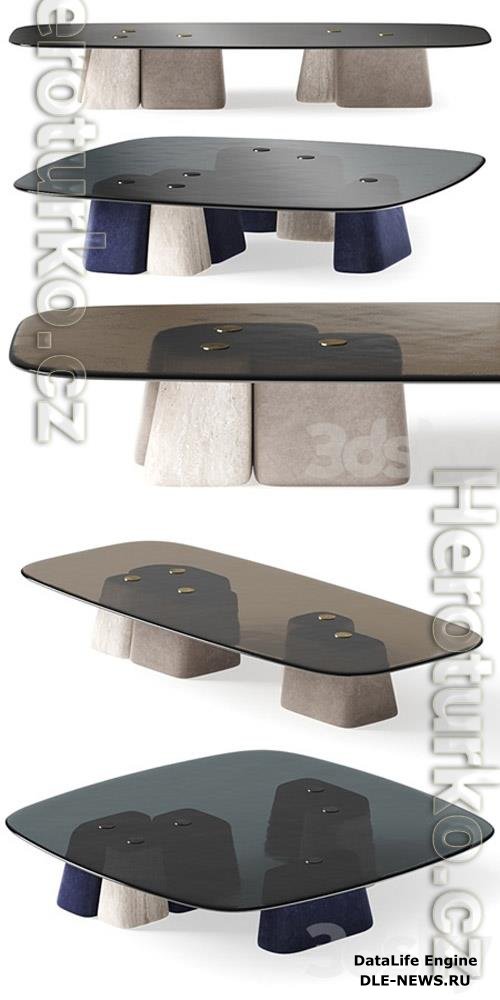 Baxter Fany Coffee Tables 3D Models