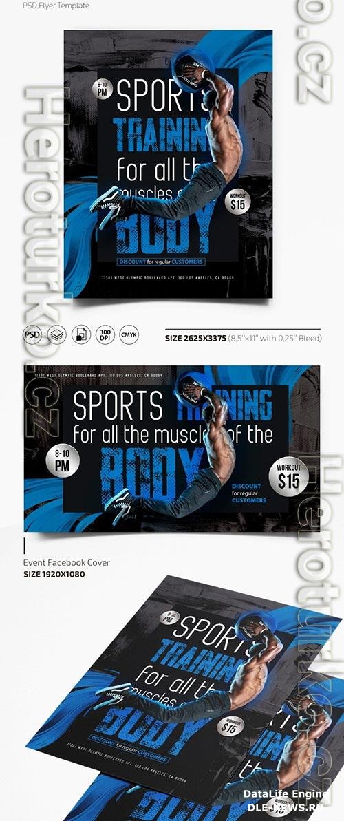 SPORT FLYER PSD TEMPLATE