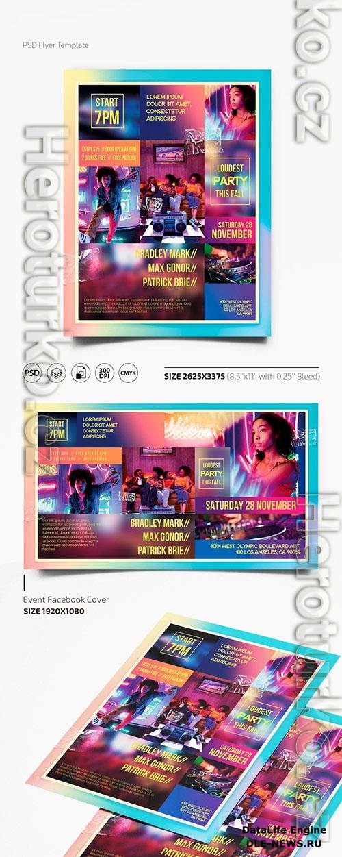 CLUB FLYER PSD TEMPLATE