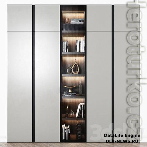 Contemporary wardrobe 16 3D Models