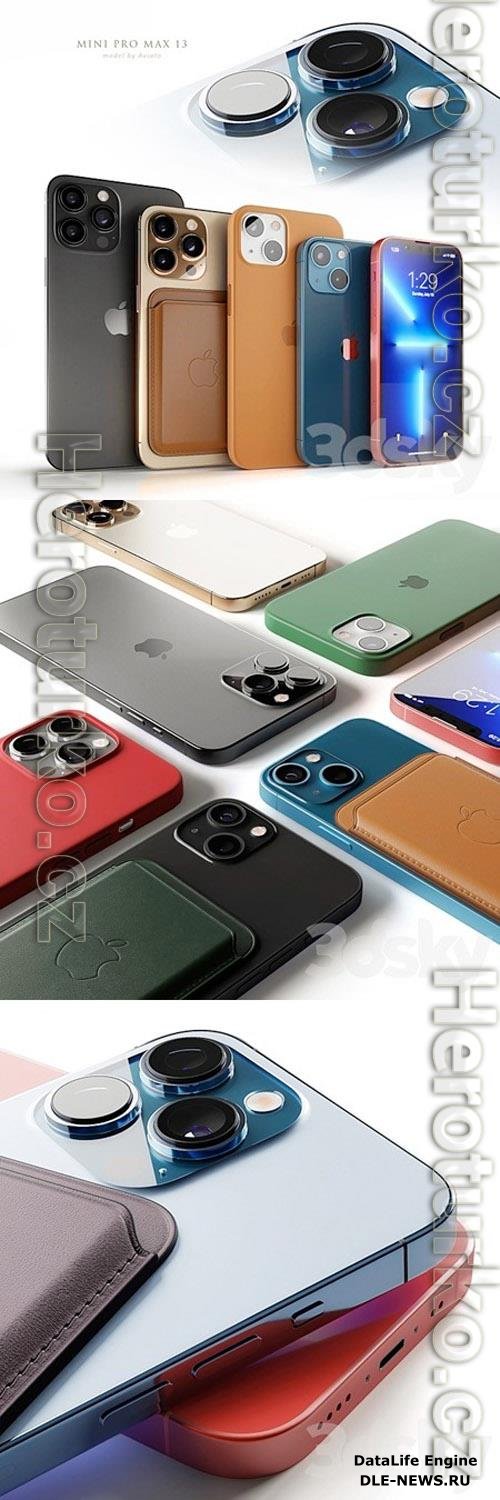 Apple iPhone 13 3D Models