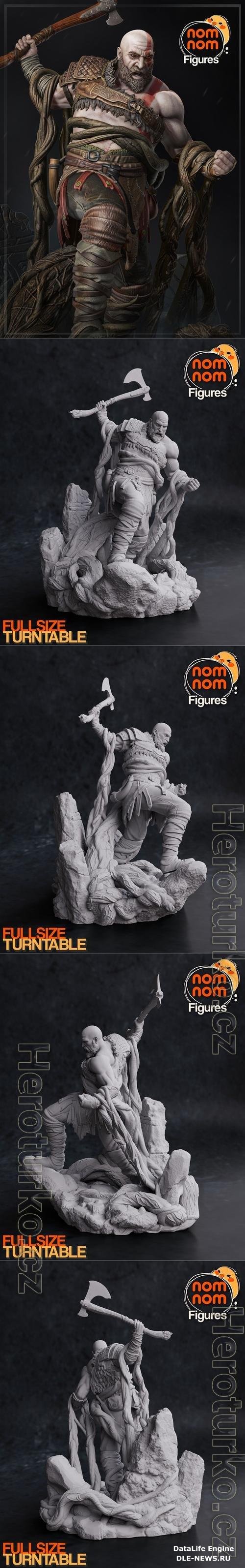 Kratos from God of War 3D Print