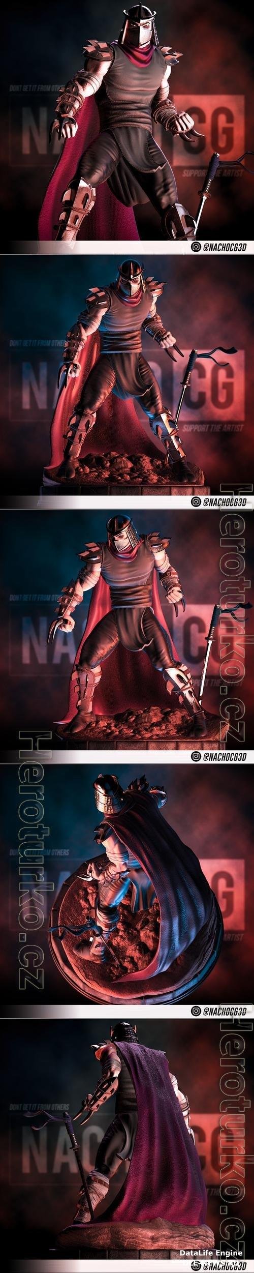 Nacho CG - Shredder 3D Print