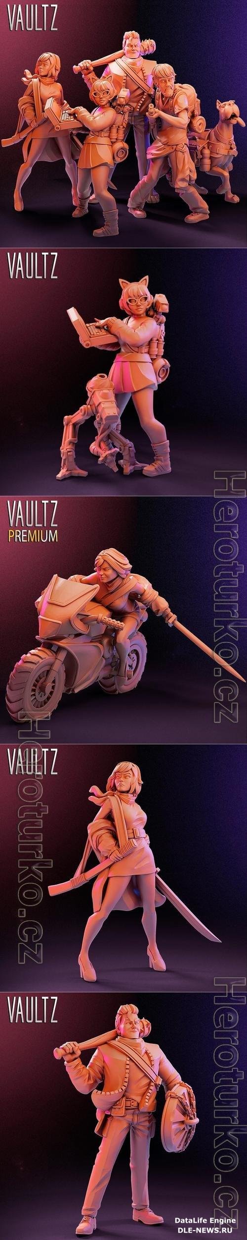 Vaultz Miniatures - Scooby Gang - Survivor Pack 3D Print