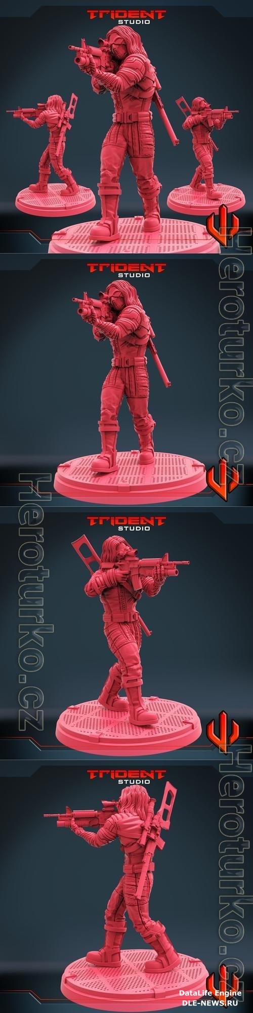 Summer Soldier 3D Print