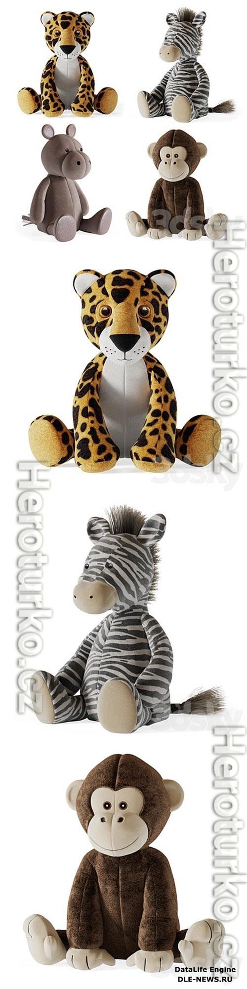 Plush Toys 05 3D Models