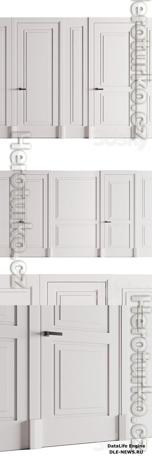 Lualdi boiserie avenue 3D Models