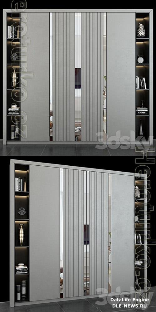 Furniture composition set 167 3D Models