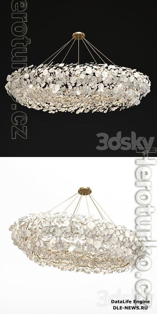 Custom Ceramic Chandelier Ceramic Chandelier 3D Models