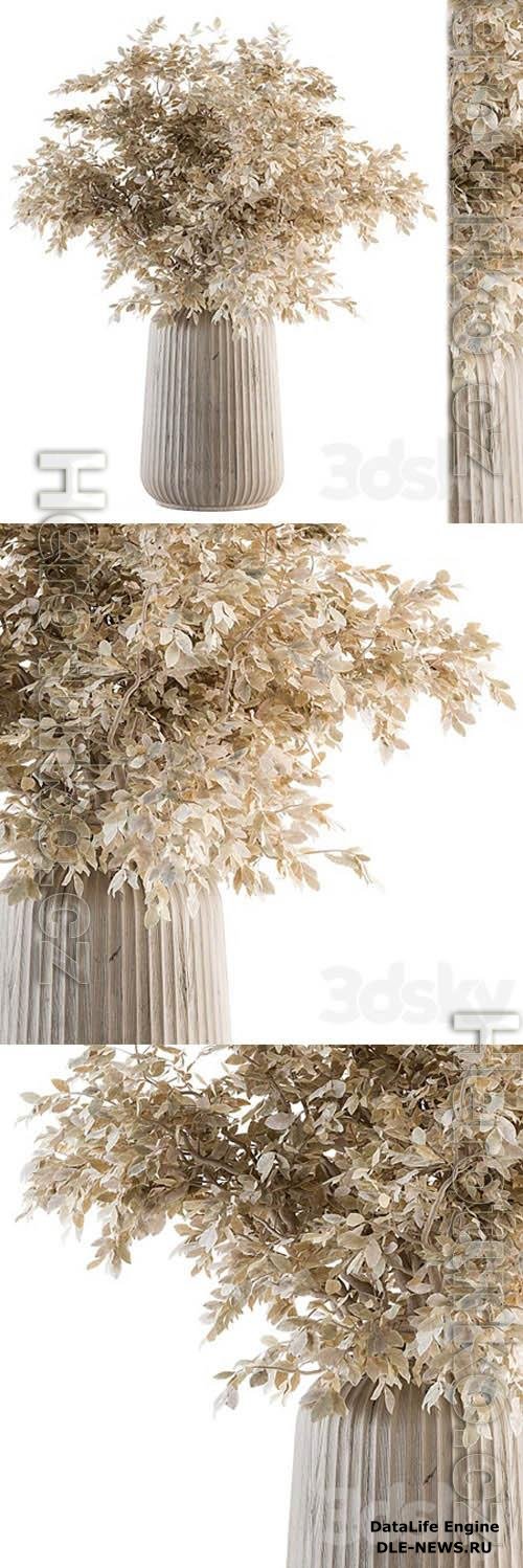 Dry plants 46  Dried Plant Bouquet 3D Models