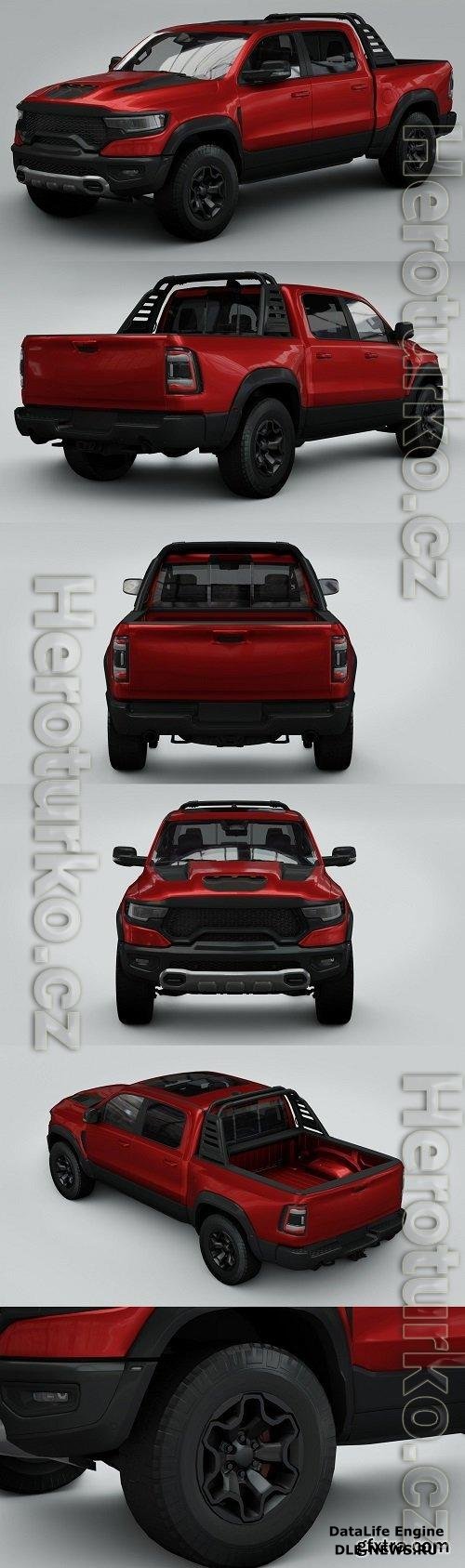 Pickup Dodge Ram 1500 TRX 2022 3D Models