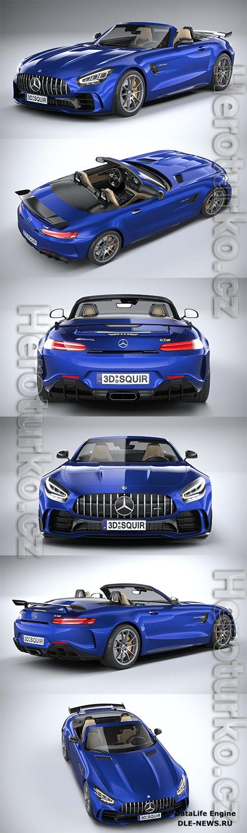 Mercedes-Benz AMG GT R Roadster 2020 3D Models