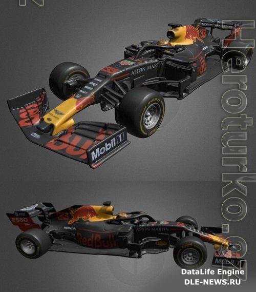 Aston Martin Red Bull Racing RB15 3D Models