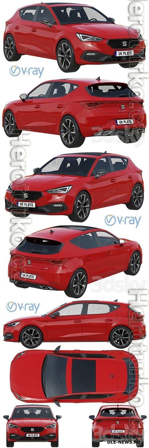 Seat Leon FR 3D Models