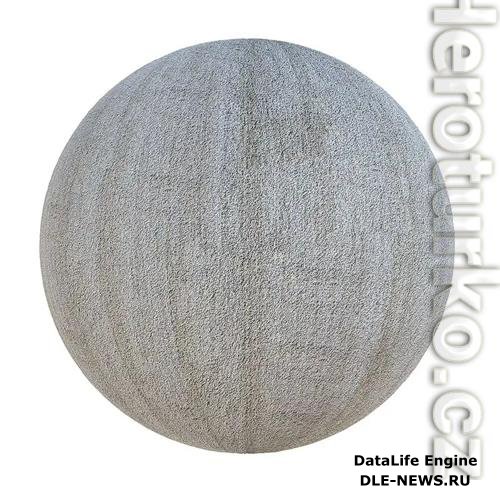Striped Concrete PBR Texture