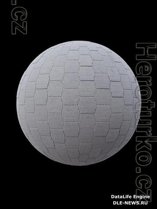 Concrete Blocks 004 3D Texture
