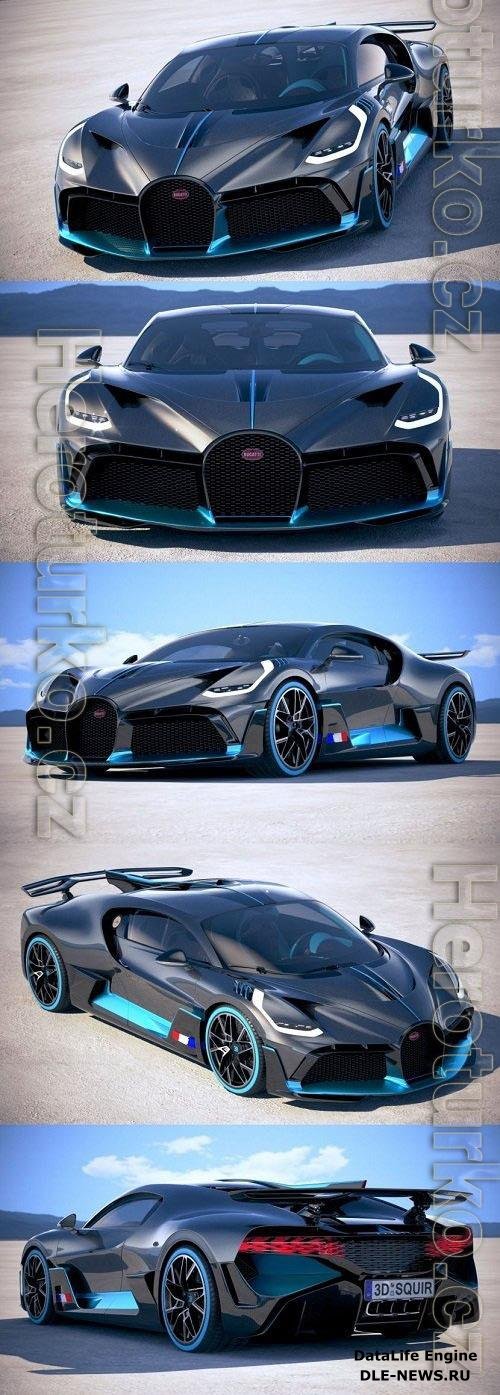 Bugatti Divo 2019 3D Models