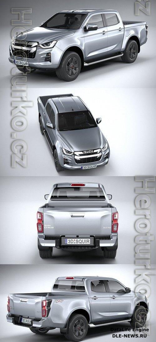 Isuzu D-max 2020 3D Models