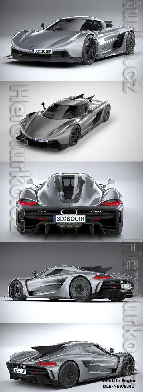 Koenigsegg Jesko Absolut 2020 3D Models