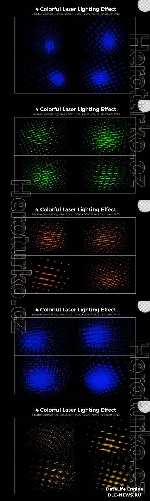 PSD realistic laser lighting effect