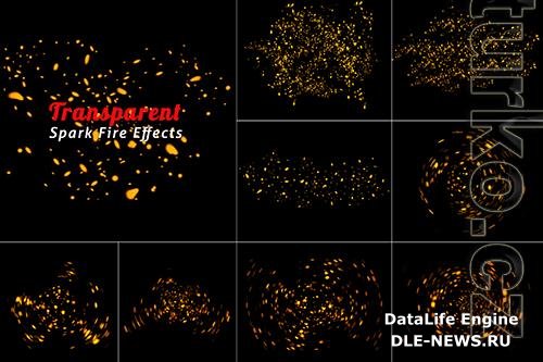 PSD burning hot sparks fly from large fire vol 1