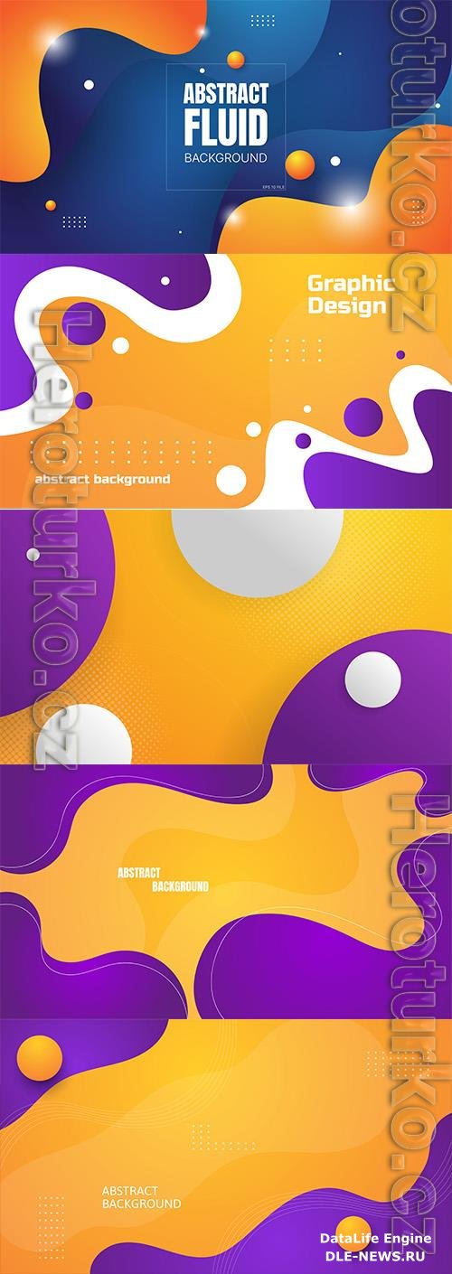 Abstract background vector illustration vol 7