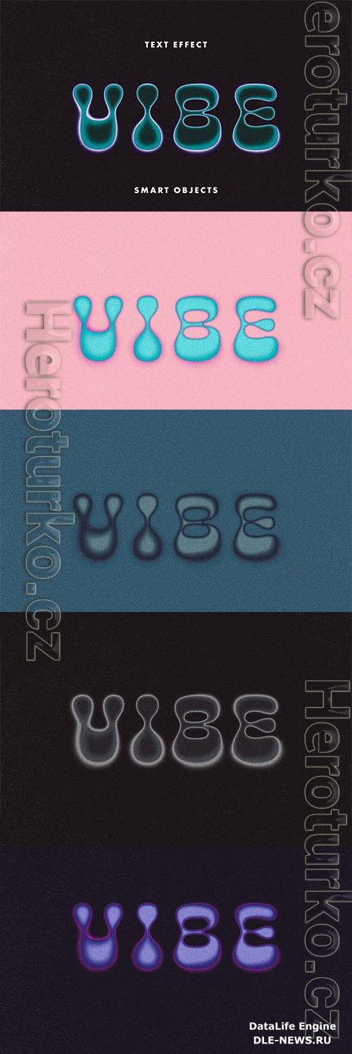 Vibe Text Effect Psd