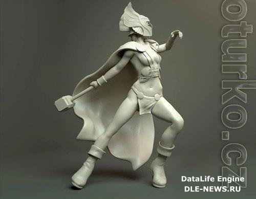 3D Print Models JANE FOSTER - THOR