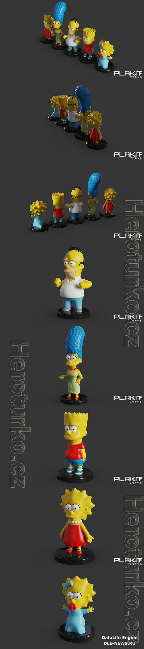 3D Print Models PlaKit - The Simpsons.zip