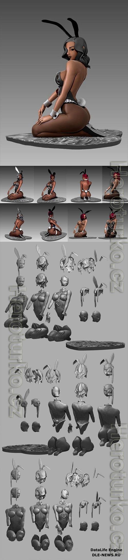 3D Print Models Skulptor JB-Bunny Girl