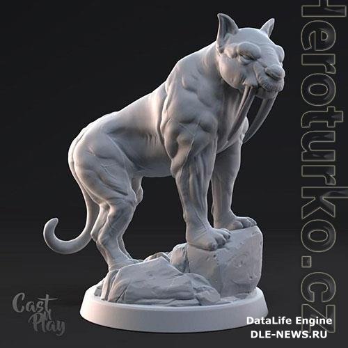 3D Print Models Sabertooth