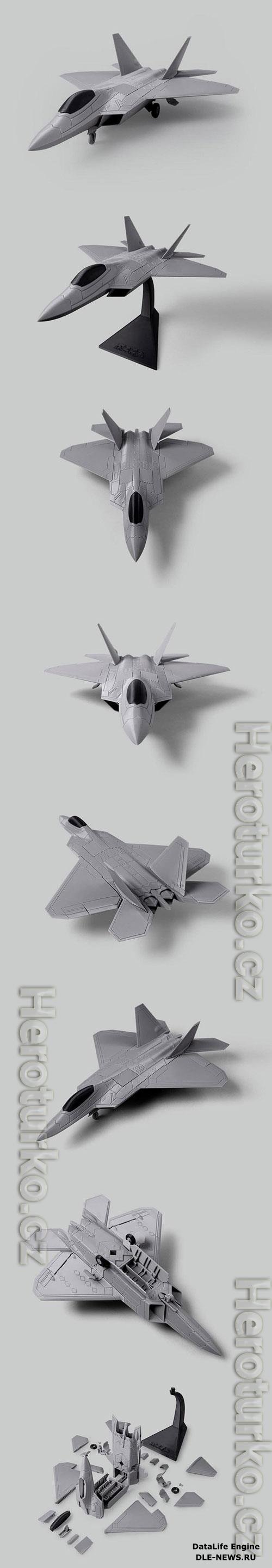 3D Print Models Foldable Lockheed Martin - F22 Raptor