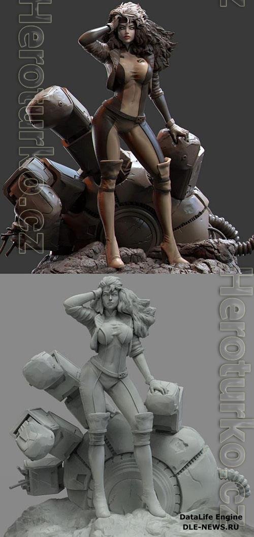 3D Print Models X-Man Rogue HD - Marvel