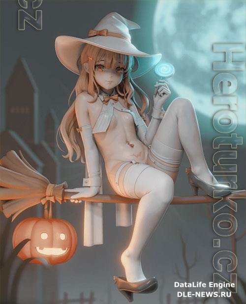 3D Print Models Witch