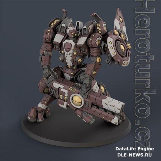 3D Print Models Piper Makes - Sturgeon Battlesuit XV104 Riptide