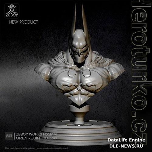 3D Print Models Bust Batman