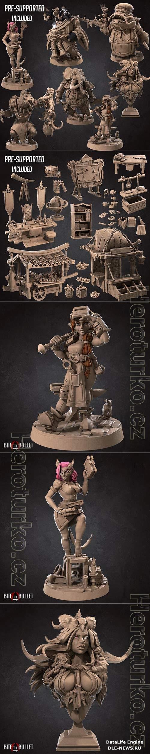 3D Print Models Bite the Bullet - Bullet Town Crew Pt.1 August 2021