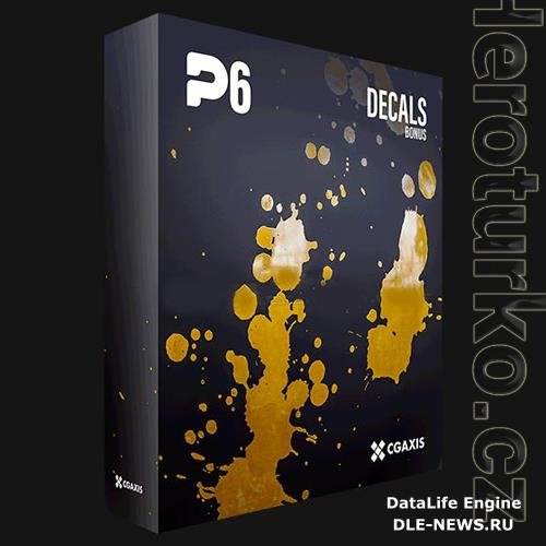 3D Textures CGAxis Physical 6 Texture Decals
