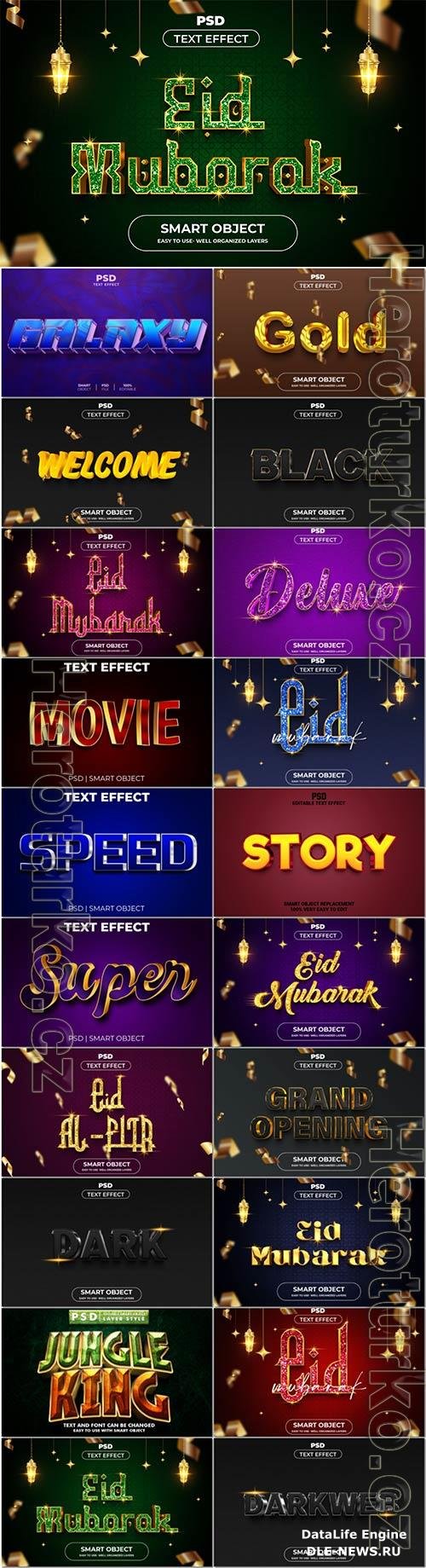 Psd text effect set vol 618