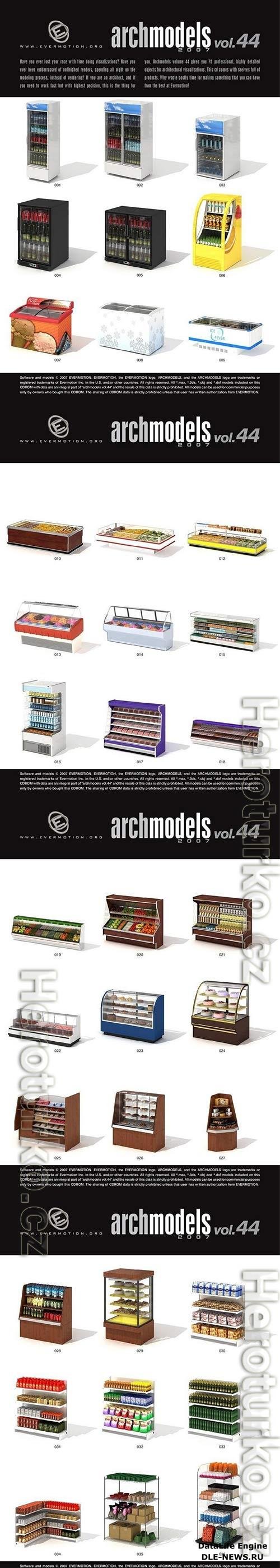 3D Models Evermotion Archmodels v 044