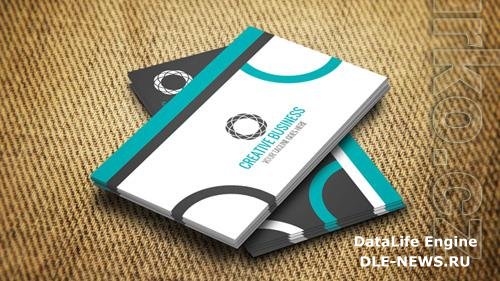 Psd Business card abstraction design